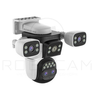 Camera IP Speed Dome WiFi 6 , 4 Ecrane, zoom 10x, 8 MP, Auto-Tracking, IR 30m, Audio Bidirecțional - Img 2