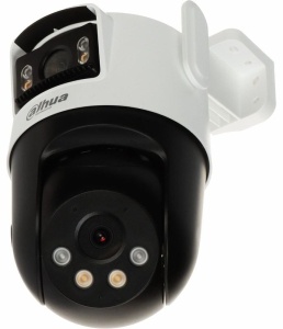 Cameră Supraveghere Duală IP Dome WiFi PTZ Dahua , 5MP + 5MP, Lentile 2.8mm & 6mm, IR 30/50m, Lumină Albă 20/40m, Audio Bidirecțional, Slot Card - Img 7