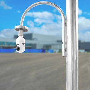 Cameră Supraveghere Tip Bec E27 WiFi 2.4GHz, 360° PTZ, Full HD 1080P, Senzor Mișcare, Control prin Aplicația YIIoT - Img 6