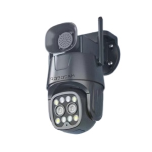 Camera WiFi si 4G, 2 Lentile, Alarma, Detectie Miscare, CamHipro + CADOU CARD SD64GB SI CARTELA CU INTERNET - Img 2