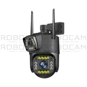Camera de Supraveghere, 2 Ecrane, Inteligenta 350, WiFi + Cablu Lan, 4K, 8 MP. 1080P - Img 2