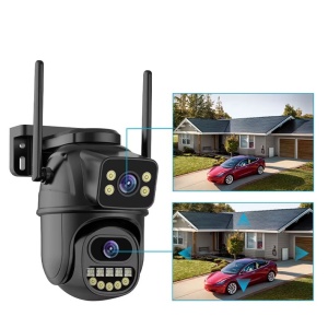 Camera De Supraveghere WiFi, 2 Vederi, iCSee, Detectie Miscare, Alarma - Summer Sale - Img 3