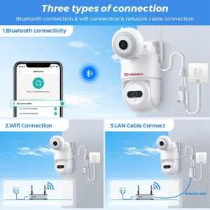 Camera De Supraveghere WIFI, 8mp HD, iCSee App - Img 7