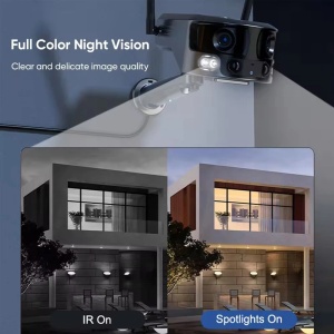 Cameră Supraveghere 4G cu Panou Solar, Audio, Vedere Nocturnă, Detecție Mișcare, Control prin Telefon - Img 4