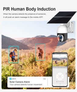 Camera Supraveghere cu Panou Solar si Cartela SIM, 5MP, 3G/4G, 20X, 30.000mah - Img 4