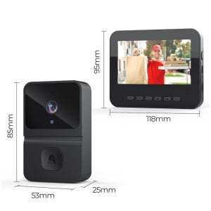 Sonerie Video Wi-Fi Robocam RBC-T23 – Full HD 1080P, Detecție Mișcare PIR, Audio Bidirecțional, Night Vision, Control prin Aplicație Android & iOS - Img 2