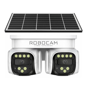 Camera 4G Dubla, Panou Solar, 2 Camere Rotative, Suport Prindere Colt, 4MP, Detectie si Urmarire Persoana - Img 10
