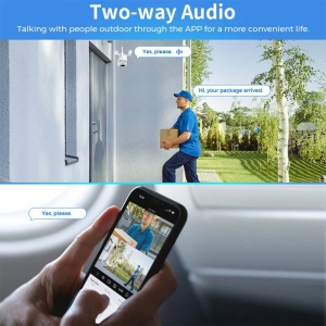 Camera De Supraveghere WIFI, 8mp HD, iCSee App - Img 8