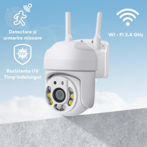 Camera Supraveghere IP Wi-Fi 5MP V1 + Card Micro SD 32 - Summer Sale - Img 3
