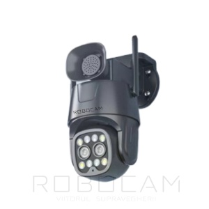 Camera WiFi si 4G, 2 Lentile, Alarma, Detectie Miscare, CamHipro + CADOU CARD SD64GB SI CARTELA CU INTERNET - Img 3