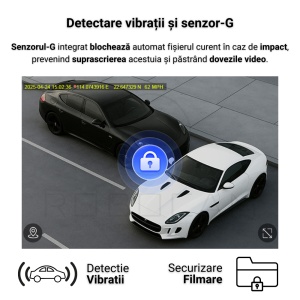 Cameră Auto 4G Robocam RBC-V2 – Monitorizare Parcare 24/7, Dublă Lentilă, GPS, Radar & Vibrație, Vizualizare Live prin UBox, Stocare Cloud / Card SD - Img 12