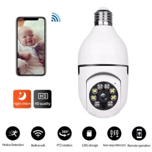 Camera de Supraveghere Panoramica 355°, Tip Bec, 2 MP, Full HD, Senzor de Miscare, Aplicatie IOS/Android - Img 2