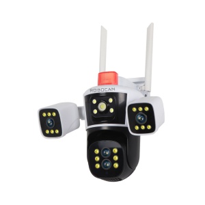 Camera de Supraveghere WIFI 8K, 16MP, Zoom 10X, 4 lentile, 3 ecrane - Img 3