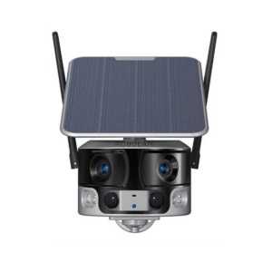 Cameră Supraveghere 4G cu Panou Solar, Audio, Vedere Nocturnă, Detecție Mișcare, Control prin Telefon - Img 1