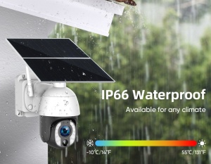Camera Supraveghere cu Panou Solar si Cartela SIM, 5MP, 3G/4G, 20X, 30.000mah - Img 6