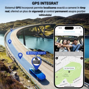 Cameră Auto 4G Robocam RBC-V2 – Monitorizare Parcare 24/7, Dublă Lentilă, GPS, Radar & Vibrație, Vizualizare Live prin UBox, Stocare Cloud / Card SD - Img 9