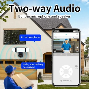 Camera de Supraveghere 4G, cu Proiector, UBOX - Img 2