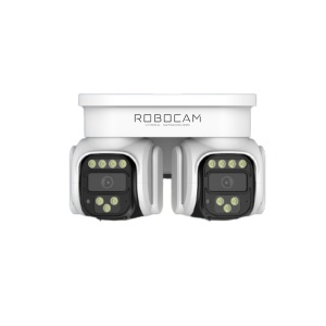 Camera WiFi Dubla, 2 Camere Rotative, Suport Prindere Colt, 4MP, Detectie si Urmarire Persoana - Img 1