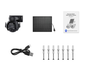 Camera de Supraveghere 4G, Zoom Optic Hybrid 12X, Panou Solar, UBOX - Img 3