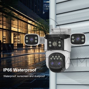 Camera IP Speed Dome WiFi 6 , 4 Ecrane, zoom 10x, 8 MP, Auto-Tracking, IR 30m, Audio Bidirecțional - Img 8