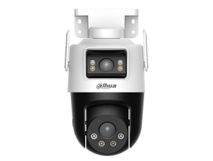 Cameră Supraveghere Duală IP Dome WiFi PTZ Dahua , 5MP + 5MP, Lentile 2.8mm & 6mm, IR 30/50m, Lumină Albă 20/40m, Audio Bidirecțional, Slot Card - Img 3
