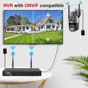 Camera De Supraveghere WIFI, 8MP, 2 Ecrane, Alarma, Detectie Umana - Img 5