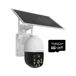 Camera IP Wi-Fi cu Panou Solar 8MP + Card Micro SD 128GB - Img 1