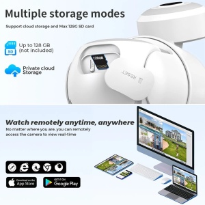 Camera De Supraveghere WIFI, 8mp HD, iCSee App - Img 4