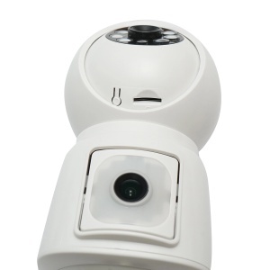 Cameră Tip Bec WiFi 4MP, PTZ 360°, Lentilă Duală, Senzor Mișcare, iCSee - Img 4