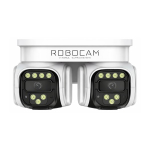 Camera WiFi Dubla, 2 Camere Rotative, Suport Prindere Colt, 4MP, Detectie si Urmarire Persoana - Img 2