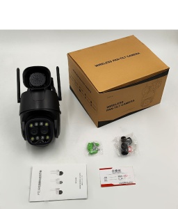 Camera WiFi si 4G, 2 Lentile, Alarma, Detectie Miscare, CamHipro + CADOU CARD SD64GB SI CARTELA CU INTERNET - Img 4