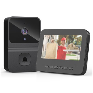 Sonerie Video Wi-Fi Robocam RBC-T23 – Full HD 1080P, Detecție Mișcare PIR, Audio Bidirecțional, Night Vision, Control prin Aplicație Android & iOS