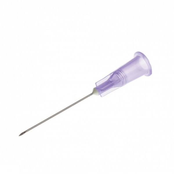 Ace seringa intramusculare 24G, 1 inch - 0,55x25mm, mov (100 bucati)