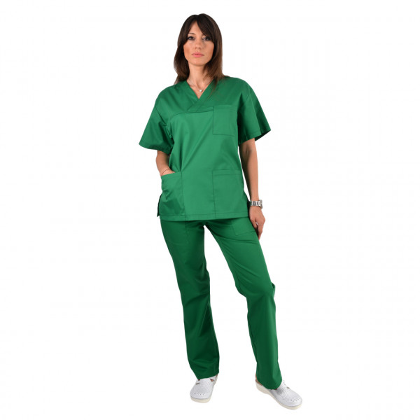 Costum medical verde chirurgical - unisex