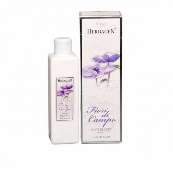 Lapte de corp parfumat Fiori de Campo cu ulei de măsline 200 ml