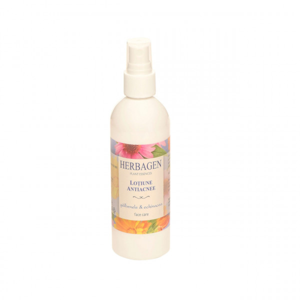 Loțiune antiacnee cu extract de gălbenele și echinaceea 150 ml