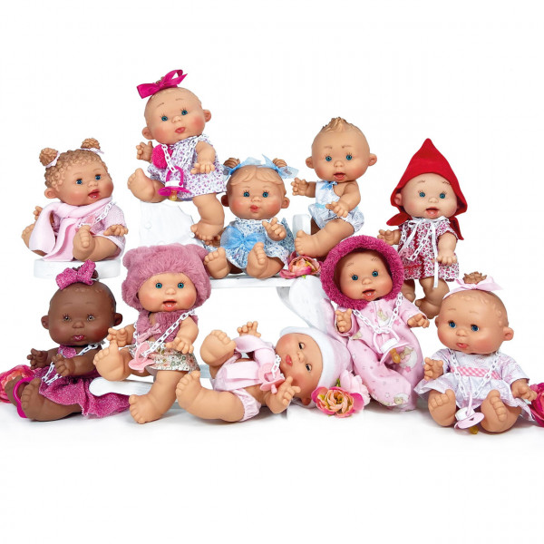 Papusa Artizanala Nines d'Onil cu miros de vanilie - Colectia Funtastic Original (26 cm)