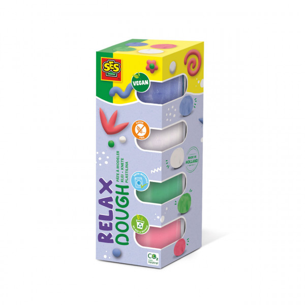 Plastilina Relax 4 X 90 gr