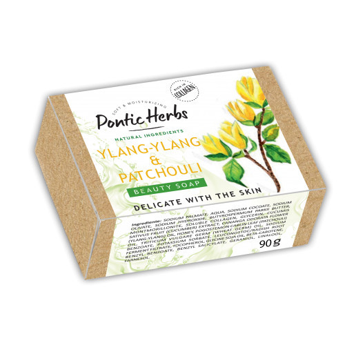 Pontic Herbs Sapun solid Ylang-Ylang & Patchouli, 90 grame
