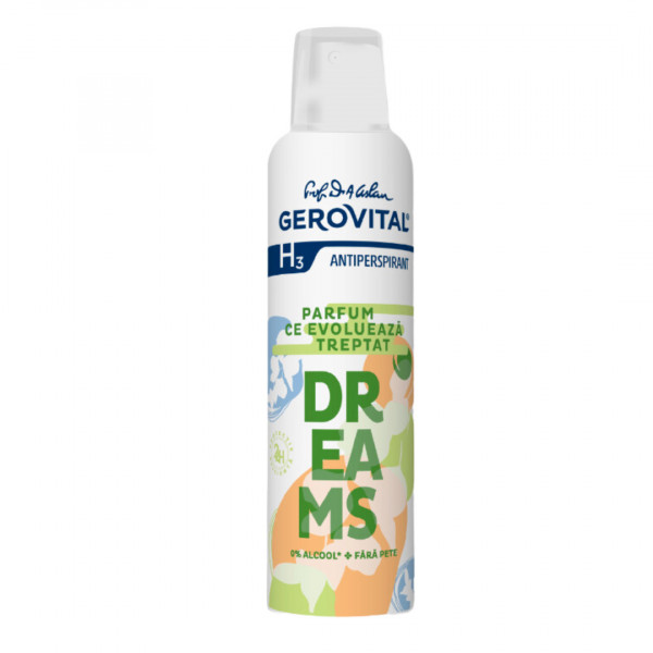Antiperspirant Dreams Gerovital H3 150 ml