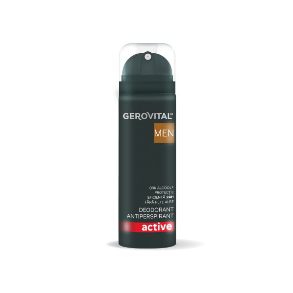 Deodorant antiperspirant Active 150 ml, Gerovital Men
