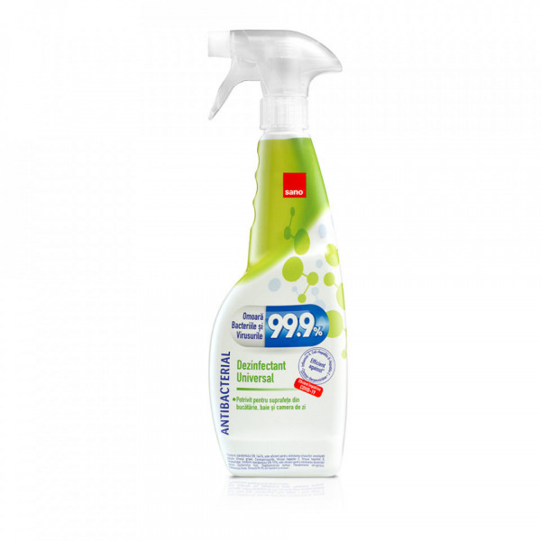 Detergent dezinfectant universal Sano 99.9% diverse suprafete