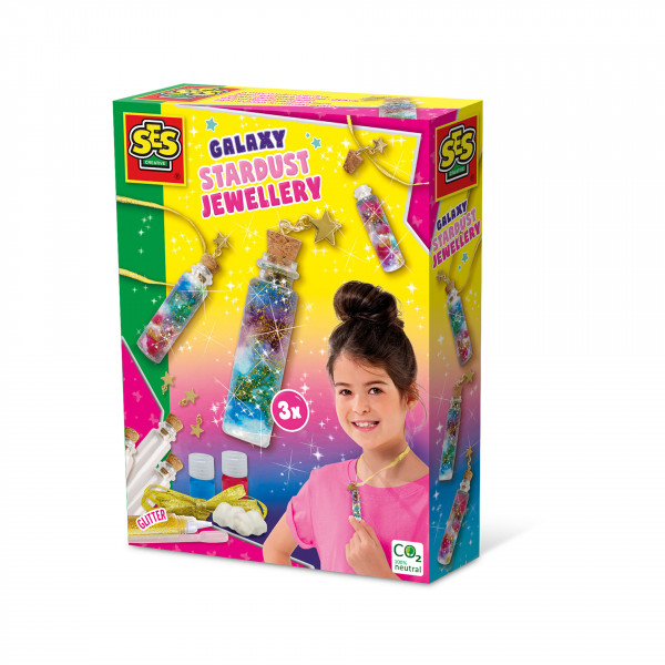Set creativ - Bijuterii Galaxy praf de stele