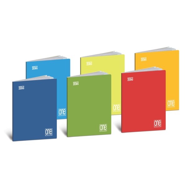 Caiet A4 cu Jolly Page - One Color Zero Impact, 80 g/m2, 40 pag. (Matematica)