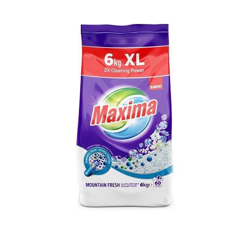 Detergent pudra Sano Maxima Mountain Fresh (60sp) 6 kg