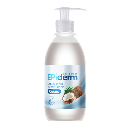 Epiderm, Sapun lichid cu parfum de cocos 300 ml