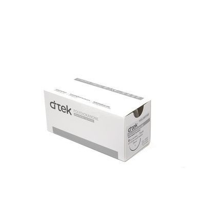 Fir sutura Polidioxanona, 75cm, USP 3/0, ac 20mm