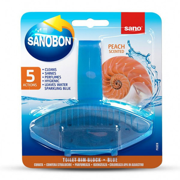 Odorizant wc Sano Bon Blue Peach 5-in-1