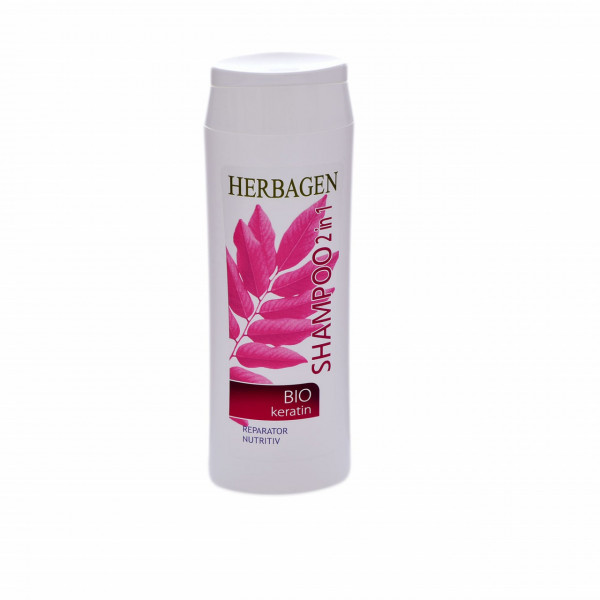 Șampon cu biokeratină 2 în 1 250 ml