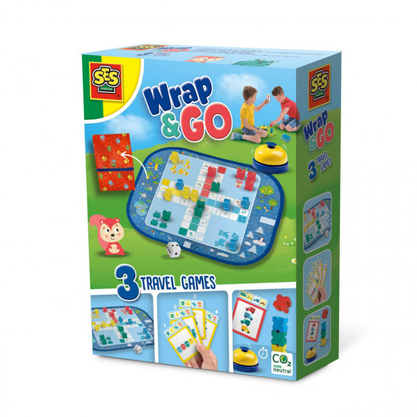 Joc de calatorie - Wrap & Go - Ludo - Quartet - Blocuri de viteza